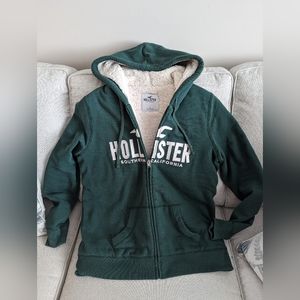 Hollister Zip Up Hoodie